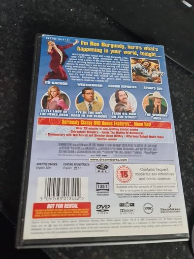 Anchorman DVD