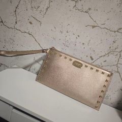 Michael Kors Golden Clutch/Wristlet