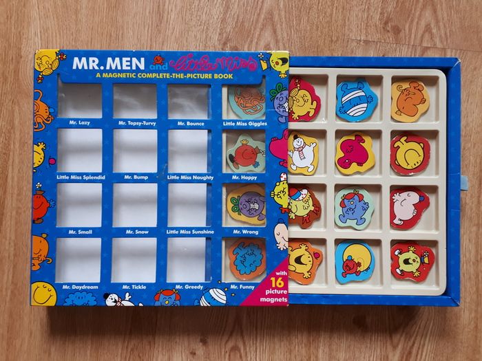 Mr.Men and Little Miss: A Magnetic Complete-the-picture Book