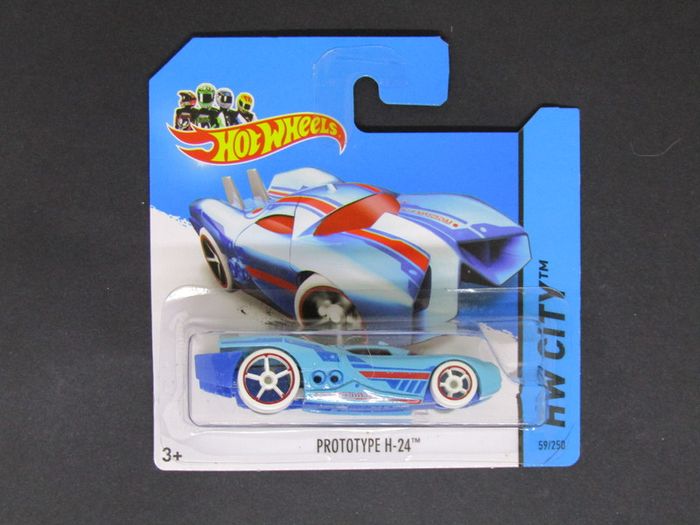 Hot Wheels Prototype H-24 Hot Wheels 2014 Mattel Diecast HW City 59/250 Brand New Factory Sealed