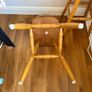 2 x Solid Pine Wood Stools Image 3