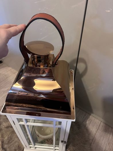 wood lantern