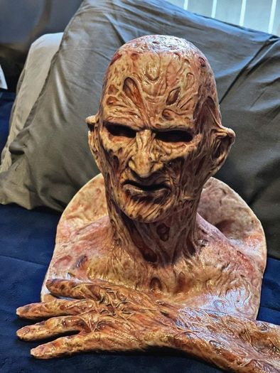 Darkride82 Freddy Part2 V2 Silicone Mask & hand