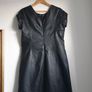 I.code Real Leather Dress Size Uk 14 (eu 42) Image 7