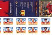 2000 Ireland GAA Team of the Millennium, Cork (The Rebel County) Stamp Booklet Mint Never Hinged (MNH). Players Jack Lynch, Christy Ring &amp; Ray Cummins.