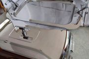 Lovely stainless steel polished mirror serving tray with similar lid cover