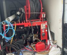 1200 litre Drainage / power hose machine