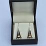 Brand New Hallmarked Silver & 9ct Gold Earrings Image 2
