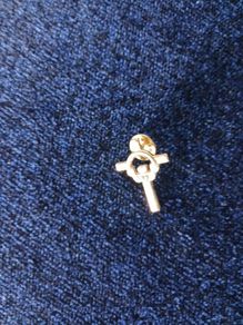 claddagh Cross pin