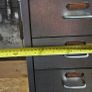 steel set of vintage drawers Image 8