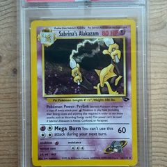 Sabrina's Alakazam Pokemon Graded Card