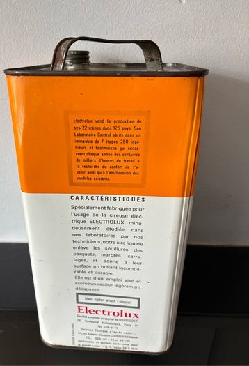 Vintage Electrolux Advertising Tin