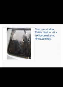 Caravan Window Front for Elldis Ellusion