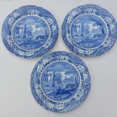 Fabulous Large  Dinner Plate from the Quality Pottery Firm Spode in the Very Popular and Collectable "Italian" Pattern, Priced Individually, Three Available