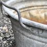 antique 60L galvanized tub Image 2