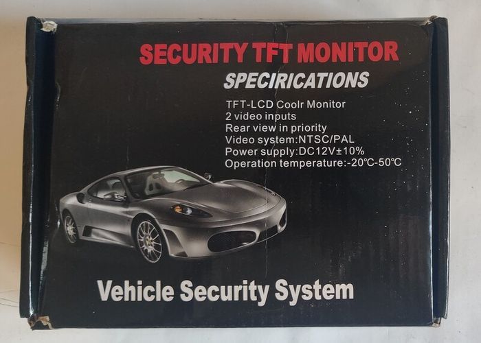 Reversing Camera and LCD screen