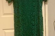 Papaya Green Lace Dress size 12