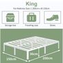 King Size Bed Frame Image 9