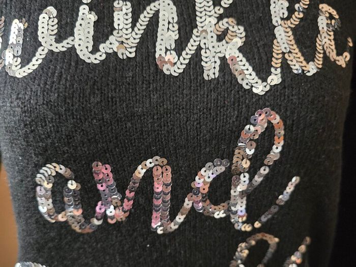 Festive Christmas jumper - UK 4