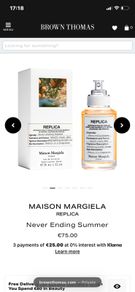 New Maison Margiela Never Ending Summer Edt 30ml