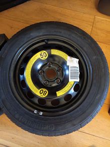 Skoda Yeti Spare Wheel