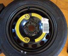 Skoda Yeti Spare Wheel