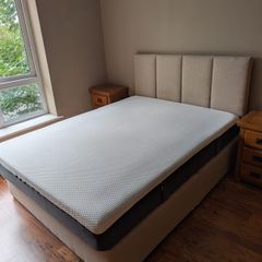 King Size Bed & Mattres
