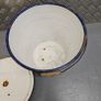 white enamel bucket Image 4