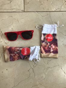 Coca Cola glasses x2