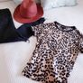Leopard Print Tee Shirt Image 2