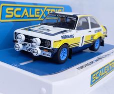 Scalextric Ford Escort MK2 -Acropolis Rally 1979 Slot car ( C4396 classic touring wrc rally )