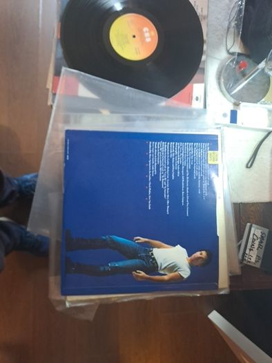 Irish pressing Bruce Springstein.Born in the USA