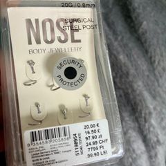 Brand New Sealed Lovisa Nose Piercing Jewellery Set (6 Pcs, 20G)