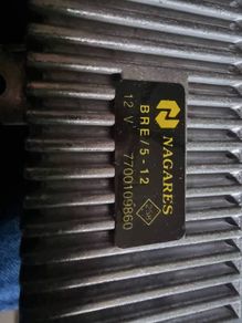 Fan control RESISTOR unit 7700109860 Renault