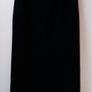 vintage wool warm maxi straight skirt Image 2