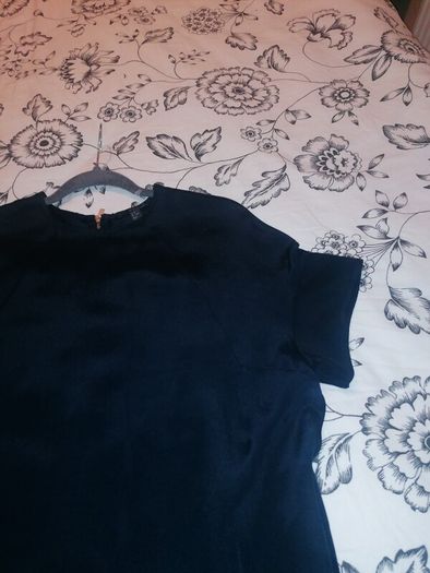 beautiful new designer cos navy dress