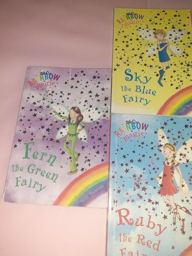Girls fairy rainbow magic reading books