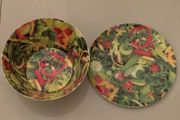 Large Serving Bowl + Matching Platter