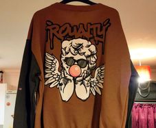 SHEIN X ROYALTY Sweatshirt Streetwear Meets Art