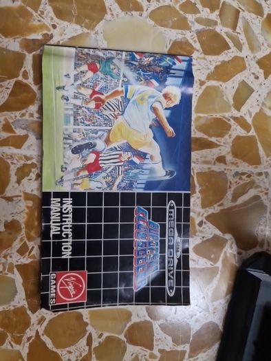 Europe Club Soccer Sega Mega Drive Arcade Retro games Original