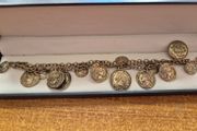 Vintage Coin Bracelet