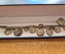 Vintage Coin Bracelet