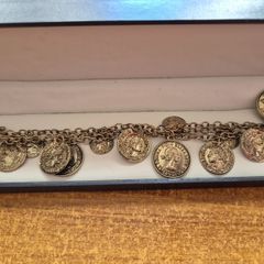Vintage Coin Bracelet