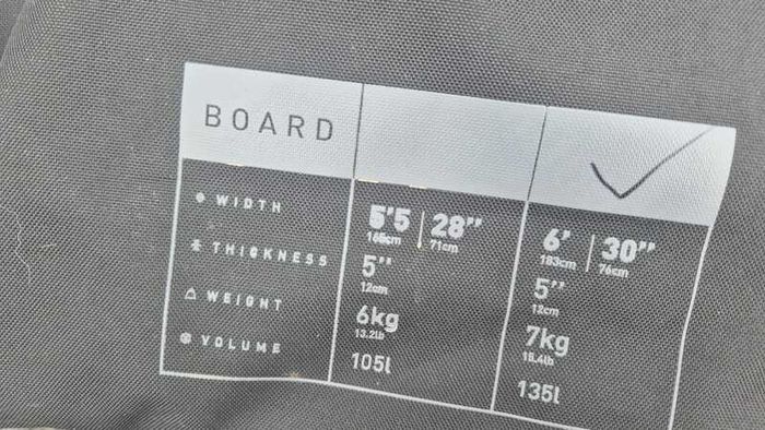 Wingfoil - 1900 Foil - 135L board