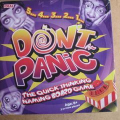 D'ont Panic Board Game by Ideal 2009