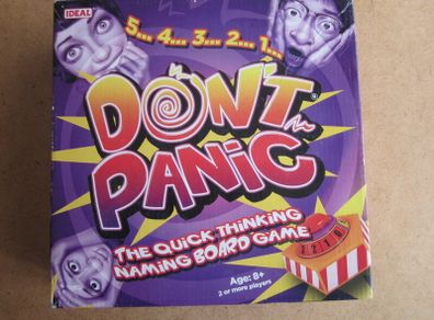 D'ont Panic Board Game by Ideal 2009