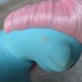 Light blue colour Short hair Version Bowtie Shy Pose Bow Tie MLP G1 My Little Pony 1983 Image 6