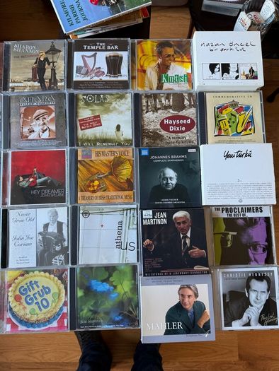 Personal Music CD and Music DVD Collection For Sale. Around 600 Titles. VG-EX Condition