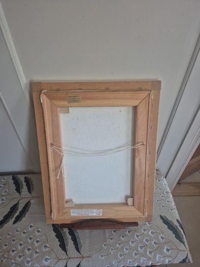 original oil painting by Mary A Lee landscape/peirce hickey skibbereen frame
