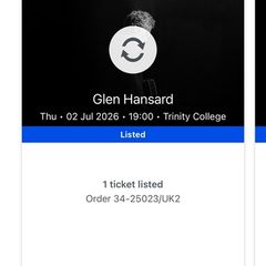 2 x Glen Hansard